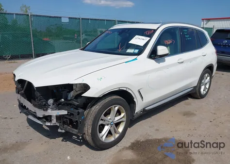 2020 BMW X3 xDrive30I z USA, uszkodzony, nr VIN 5UXTY5C02L9B50269